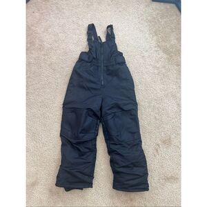 Cat & Jack Toddler Snow Bib Overalls Black Size 4T